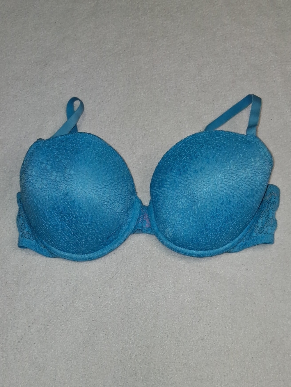 La SENZA Teal Lace Push-Up Bra
